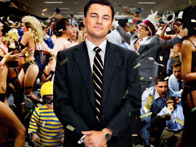 Man suit tie crowd confetti free wallpaper for desktop - medium preview image