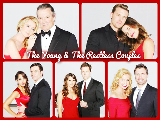 Young reckless couple photo booth free wallpaper for desktop - medium preview image