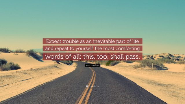 Road quote trouble life crossstitch free wallpaper for desktop - medium preview image