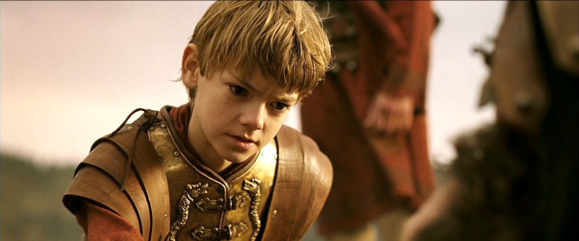 Young boy costume horse field free wallpaper for desktop - medium preview image