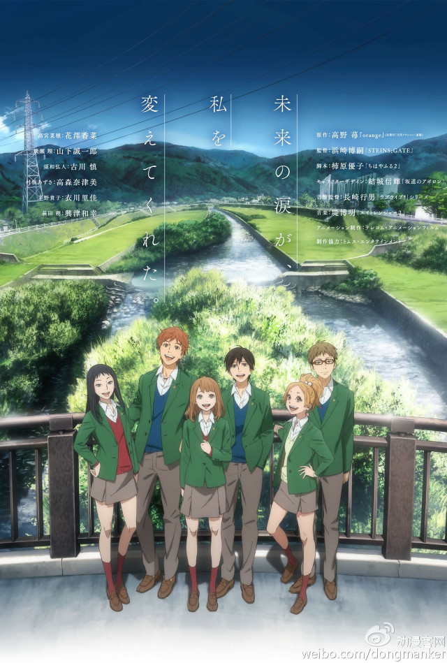 Group people bridge river city free wallpaper for mobile - medium preview image