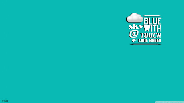 Blue sky white cloud line free wallpaper for desktop - medium preview image