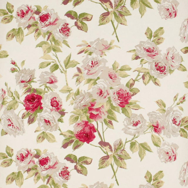 White red flowered wallpaper green free wallpaper for tablet - medium preview image