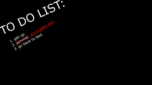 To do list red text free wallpaper for desktop - medium preview image