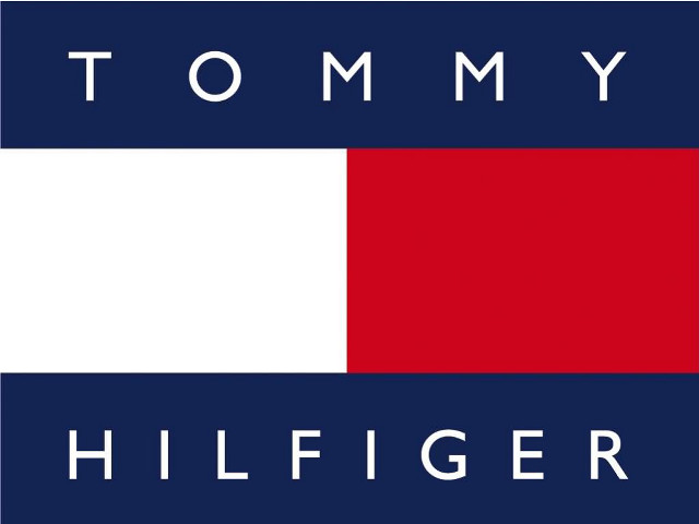 Tommy hilfiger logo red free wallpaper for desktop - medium preview image
