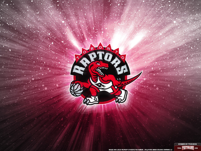 Red black dinosaur basketball logo free wallpaper for desktop - medium preview image
