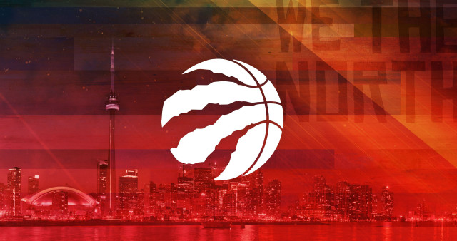 Basketball city skyline red white free wallpaper for desktop - medium preview image