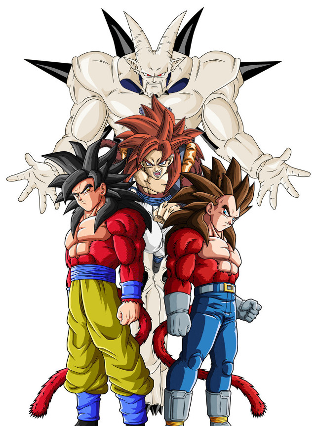 Dragon ball characters group arms free wallpaper for mobile - medium preview image