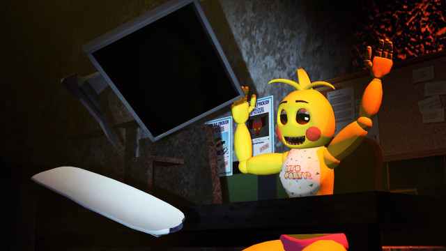 Cartoon character remote control room free wallpaper for desktop - medium preview image