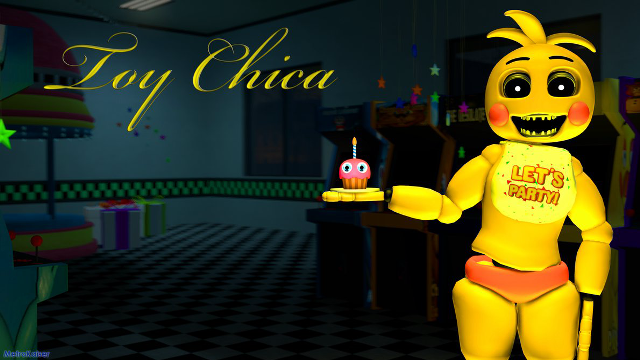 Yellow toy candle checkered floor free wallpaper for desktop - medium preview image