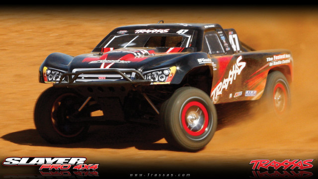Truck racing dirt track red free wallpaper for desktop - medium preview image