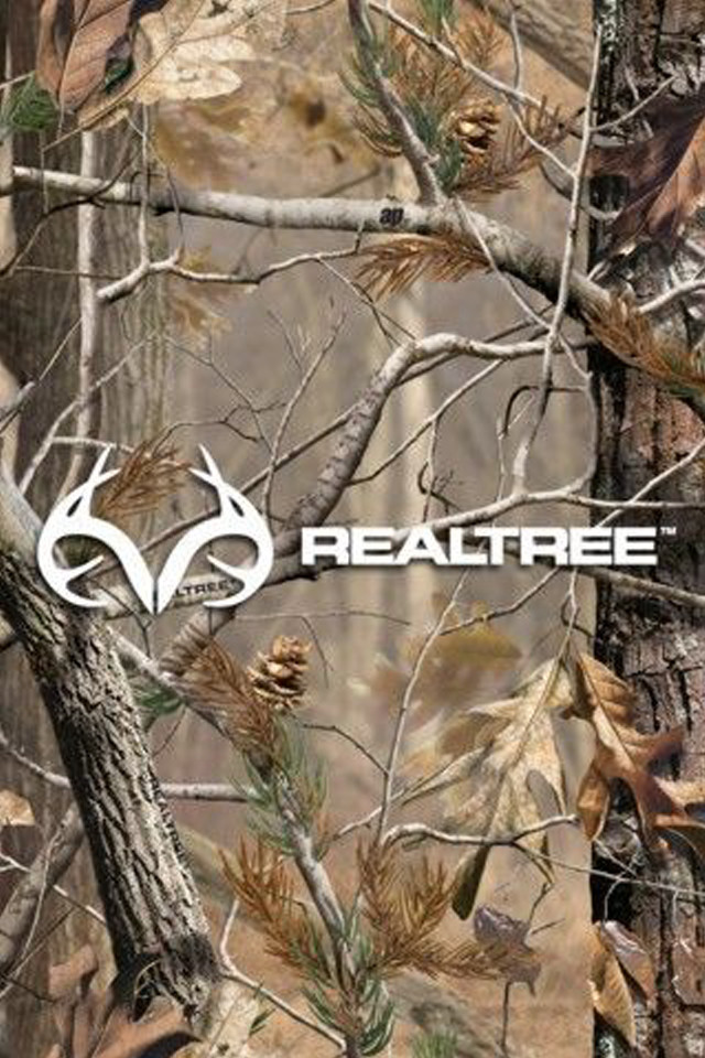 Realtree deer hunting scope logo free wallpaper for mobile - medium preview image
