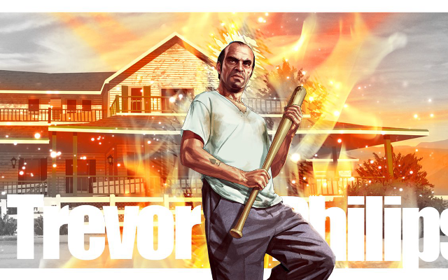 Man holding baseball bat house free wallpaper for desktop - medium preview image