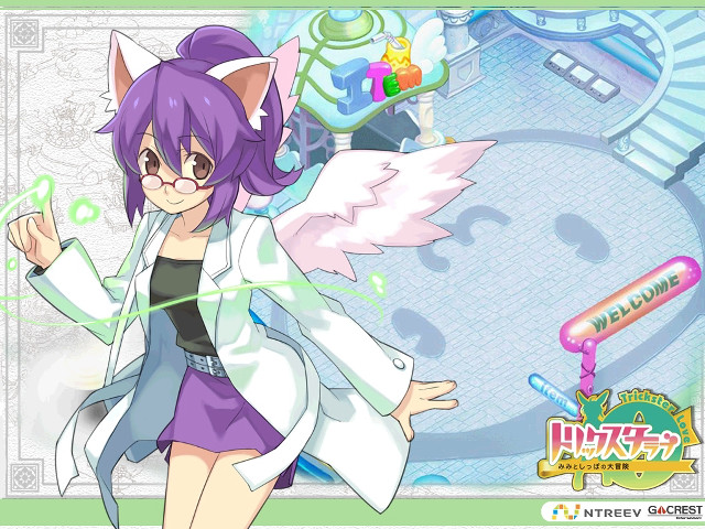 Cartoon character cat costume cat free wallpaper for desktop - medium preview image