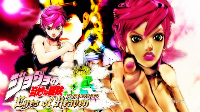 Two women pink hair demon free wallpaper for desktop - medium preview image