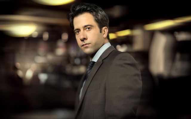 Man suit tie room ceiling free wallpaper for desktop - medium preview image