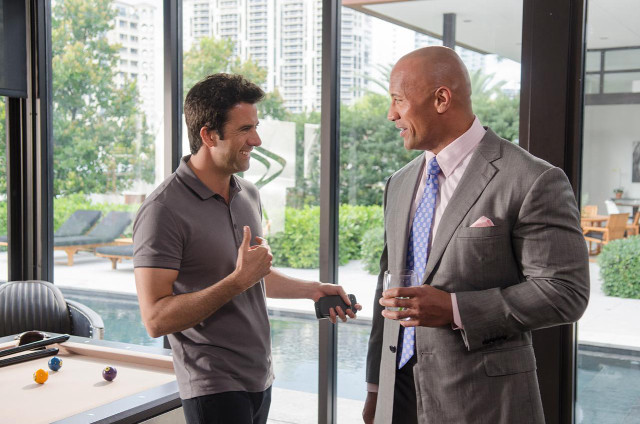 Two men suits conversation pool free wallpaper for desktop - medium preview image