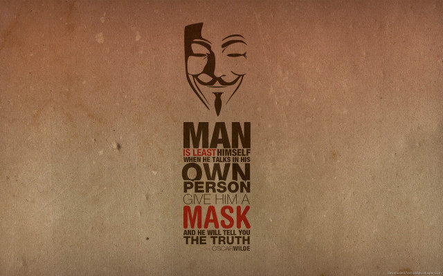 Man wearing mask best invisible free wallpaper for desktop - medium preview image