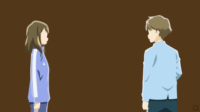 Man woman brown wall background free wallpaper for desktop - medium preview image