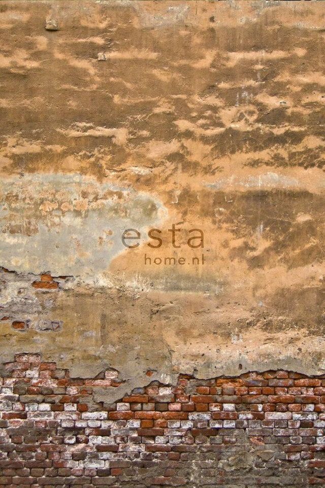 Brick wall sign esta home free wallpaper for mobile - medium preview image
