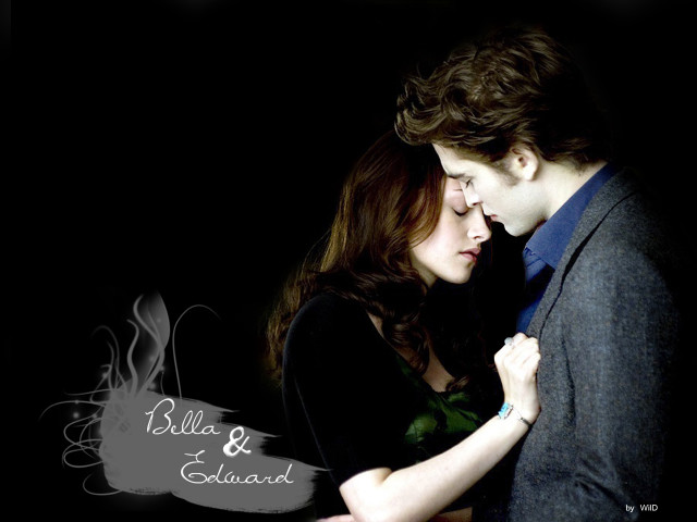 Couple hugging dark background white free wallpaper for desktop - medium preview image