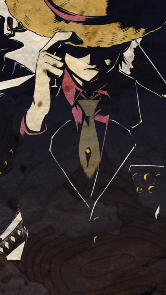 Man hat tie cellphone mirror free wallpaper for mobile - medium preview image