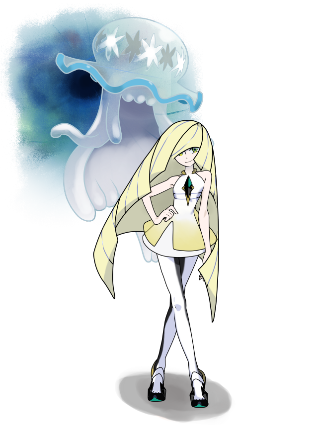 Cartoon girl white dress star free wallpaper for mobile - medium preview image