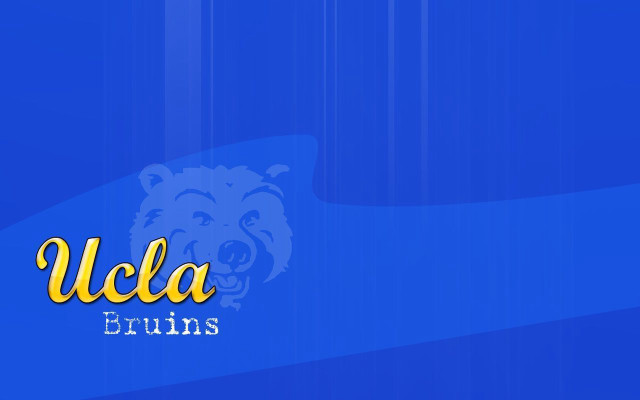 Ucla bear blue background uglla free wallpaper for desktop - medium preview image