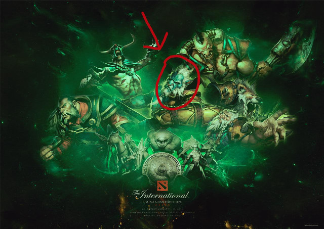 Demonic creatures red marks faces free wallpaper for desktop - medium preview image