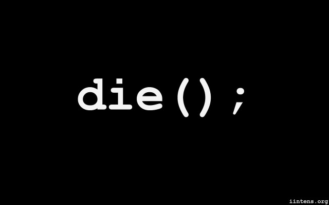 Black white photo word die free wallpaper for desktop - medium preview image