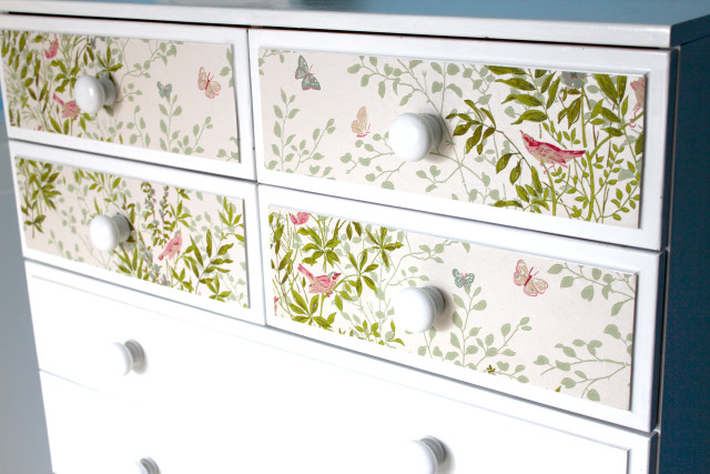 White dresser floral design drawers #2 free wallpaper for desktop - medium preview image