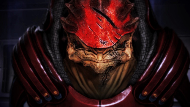 Demonic creature red helmet black #2 free wallpaper for desktop - medium preview image