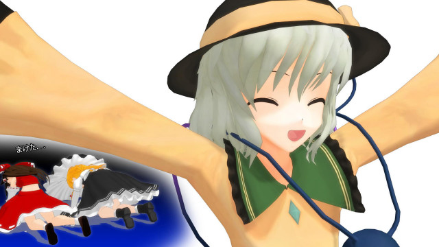 Woman hat microphone rayonism greenhair free wallpaper for desktop - medium preview image