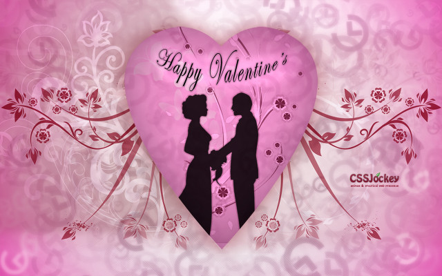 Couple holding hands valentine heart #2 free wallpaper for desktop - medium preview image