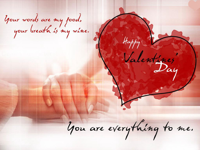 Valentines day card heart hand #2 free wallpaper for desktop - medium preview image