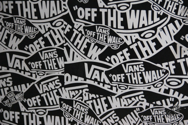 Black white wall stickers vans free wallpaper for desktop - medium preview image