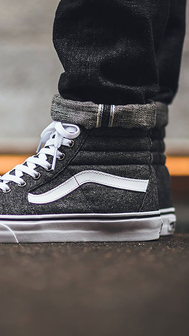 Person shoes skateboard jeans brutalism free wallpaper for mobile - medium preview image