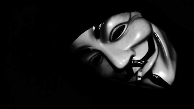 Black mask cybernetics video art free wallpaper for desktop - medium preview image
