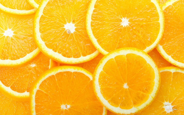 Orange slices stacked missing slice free wallpaper for desktop - medium preview image