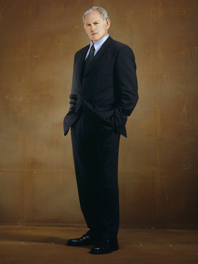 Man suit tie studio brown free wallpaper for mobile - medium preview image