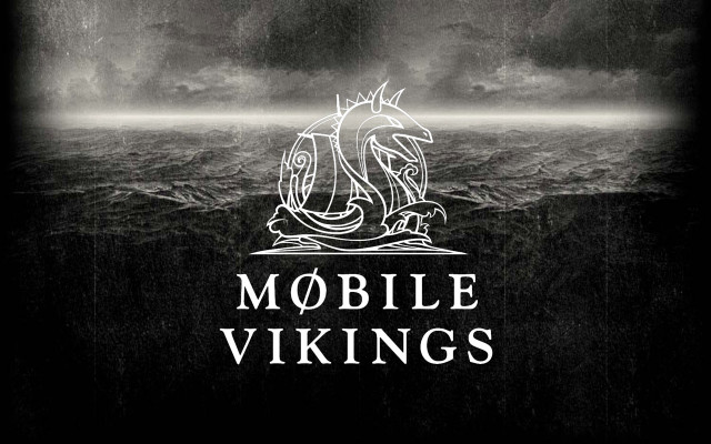 Black white viking ship mobile free wallpaper for desktop - medium preview image