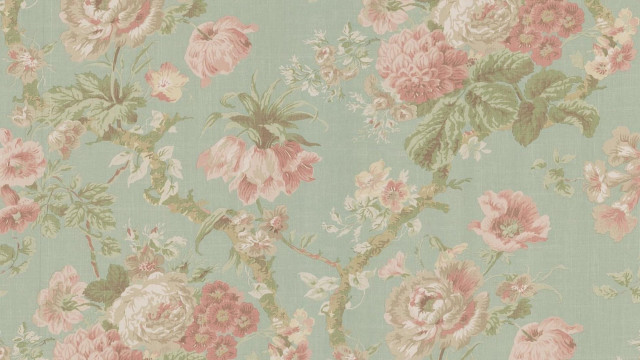 Floral pastel wallpaper baroque flowers free wallpaper for desktop - medium preview image