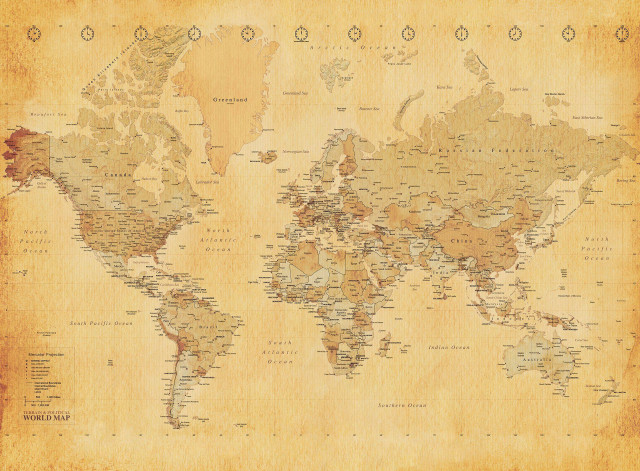 World map countries sides image free wallpaper for desktop - medium preview image