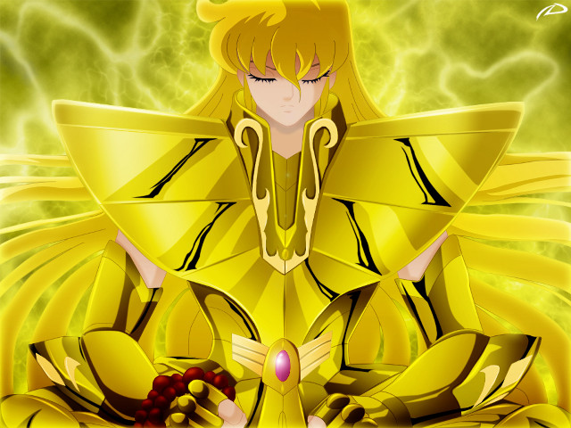 Woman yellow dress crown coat free wallpaper for desktop - medium preview image