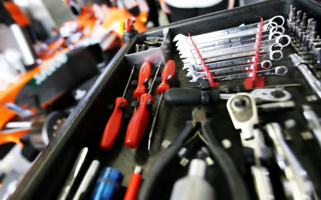 Toolbox tools repair workshop mechanical free wallpaper for desktop - medium preview image