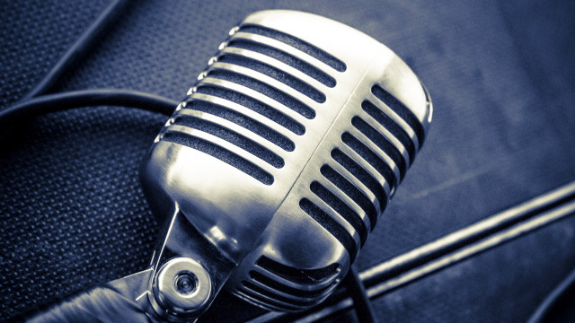 Microphone black cloth cord mouth free wallpaper for desktop - medium preview image