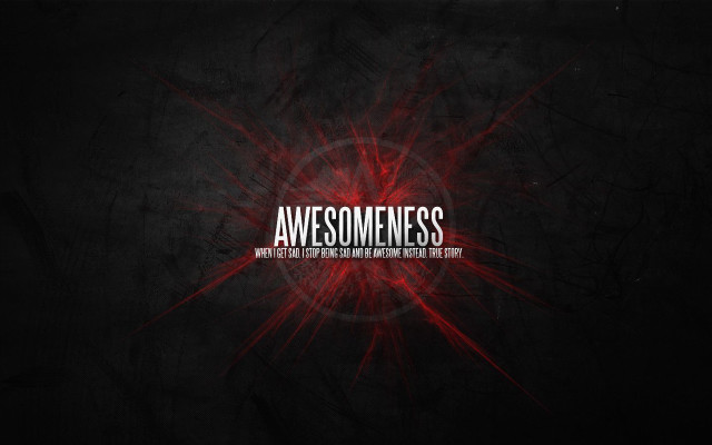 Awesomeness red light dark background free wallpaper for desktop - medium preview image