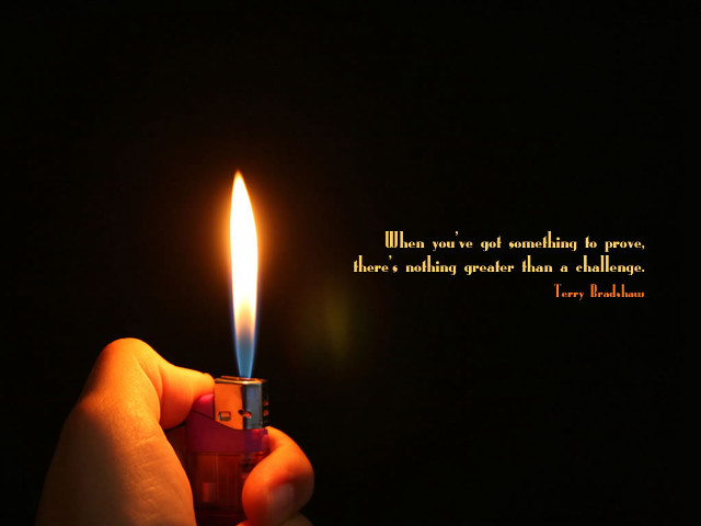 Person holding lighter quote on #3 free wallpaper for desktop - medium preview image