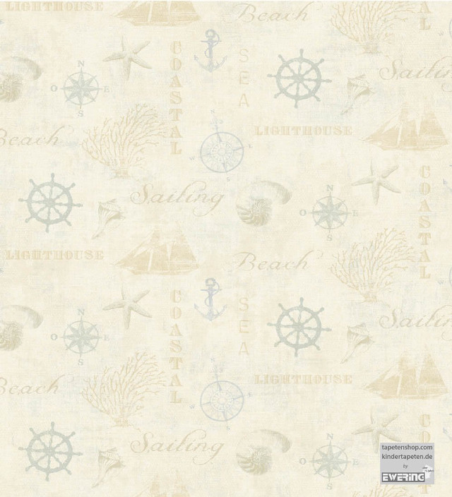 Ships anchors pattern wallpaper nautical free wallpaper for tablet - medium preview image