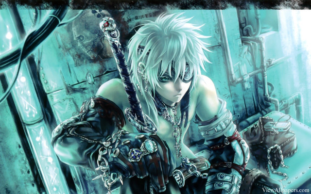 Woman sword chain neck image #2 free wallpaper for desktop - medium preview image